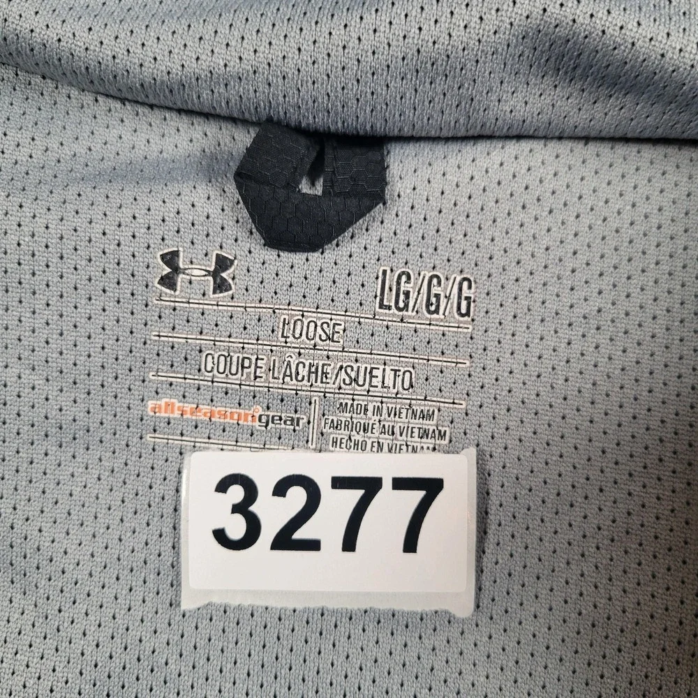 AT&T Pebble Beach Pro-Am Jacket Mens Large Under Armour Black Golf Windbreaker